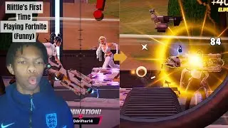 Rlittle's First Time Playing Fortnite (Funny)