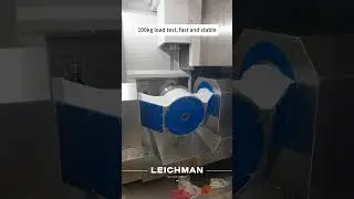 100kg load test, fast and stable  #machiningcenter #cnc