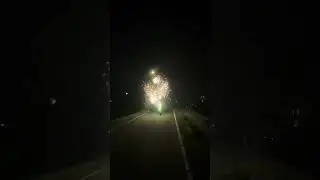 Black cat big fountian #fireworks