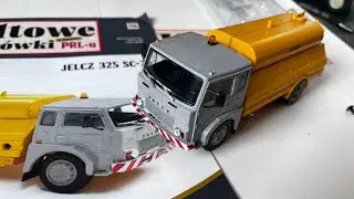 Jelcz 325 SC-21 Kultowe Ciężar&oacute;wki z epoki PRL-u 1/43 diecast model DeAgostini #jelcz 