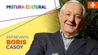 Boris Casoy foi convidado do Mistural Cultural
