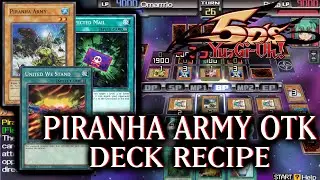 Piranha Army OTK Deck Recipe - Yu-Gi-Oh 5D's Tag Force 6 #35
