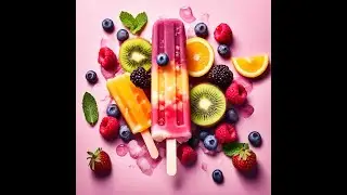 How to Make Organic Fruit Popsicles!!
