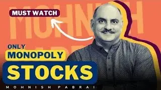 How to identify monopoly stock from market monish pabrai #finance
