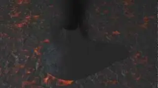 Blender Volcano 3d Animation