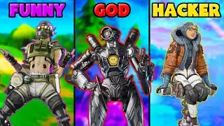 FUNNY vs GOD vs HACKER - Apex Legends Highlights #2