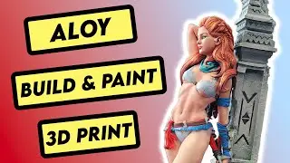 ALOY BUILD & PAINT - 3D PRINT - One Sixth Scale STATUE