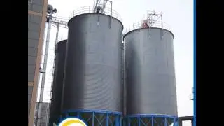 Grain Storage Silo Supplier---www.goldrainmachine.com