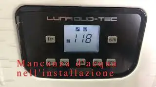 Errore 118 Combinazione caldaia istantanea caldaia Baxi Luna Duo Tech