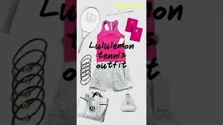 Lululemon tennis outfit!!! #tennis 🎾 #lululemon #lifestyle #fypシ゚viral #preppy #fashioninspo #trend