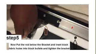 How to install screen innovation / screen research assembling of screen in parts