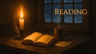 Reading Music for Winter Nights &ndash; Candlelit Tavern Ambience | Cozy Fantasy Vol.1
