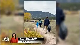 Volunteers help clean up Rocky Mountain National Park during government shutdown
