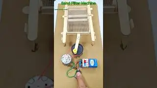 Sand Filter Machine Dc Motor |#experiment #electronic #ambientmusic