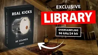 &equiv; Real Kick Drum Sample Pack 🏷️ EXCLUSIVE DRUM KIT