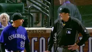 PIT@COL: Weiss and Raburn ejected for arguing