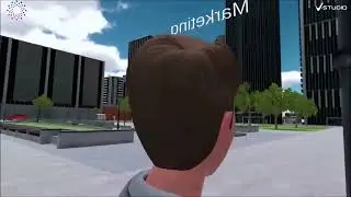 V-Studio Metaverse Leenium virtual exhibition 1080