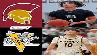 #2 De Smet vs #2 Vianney (Pt 2): MCC Rivalry | Full Game Highlights #highschoolbasketball
