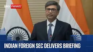 India accuses Pakistan of spreading misinformation in news briefing