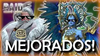 POR FIN! BUFOS BUENEROS A SIR NICHOLAS Y GLISEAH!! | RAID SHADOW LEGENDS Espanol