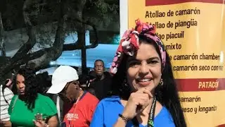 Recorrido por la parte Gastronomica de l festival de Petronio Álvarez 