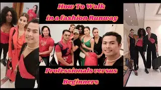 How To Do A Runway vs. Pageant walk | Professional catwalk & Ramp walk for High Fashion Modeling
