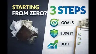 Money Management From Zero: A 3-Step Blueprint (Budget, Save, Debt)