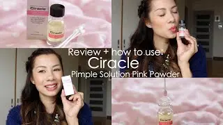 Review + how to use: Ciracle Pimple Solution Pink Powder