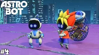 ASTRO BOT Gameplay Walkthrough (PS5) Part 4 - Mighty Chewy Gorilla Boss Fight & Ape Escape Level