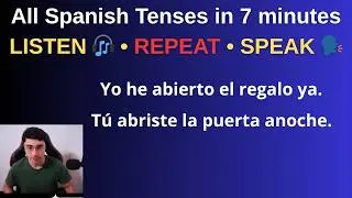 Master All Spanish Tenses in Just One Month &mdash; 1 Verb a Day 🎧