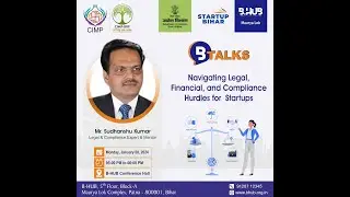 INTERACTIVE SESSION ON NAVIGATING LEGAL, FINANCIAL AND COMPLIANCE HURDLES FOR STARTUPS