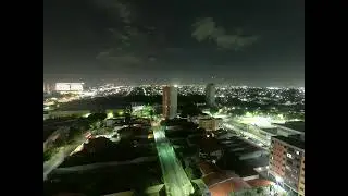 Gray Day to Night Transition: A Timelapse Journey