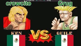 Street Fighter II - The World Warrior - crowcito vs Grug