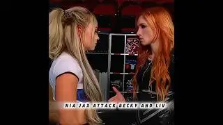 Nia Jax Attack Becky and liv morgan Edit ☠️🔥#wweshort#edit#wwewweattack