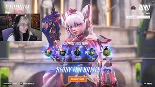 Мифический облик Джуно: Сердце Надежды! Игровой процесс на стадионе ASPEN JUNO OVERWATCH 2, 16-й ...