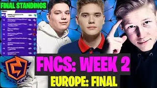 FNCS Week 2 EU Final Highlights - Europe Final Standings