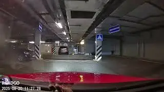 Видеорегистратор RoadGo MyCam съемка в темноте