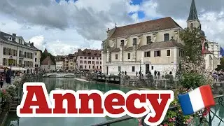 Lake Annecy in France 🇫🇷 || Travel Vlog || Virtual Walk
