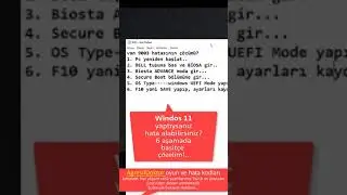 VAN 9003 Hata Kodu ve Çözümü✅ #valorant