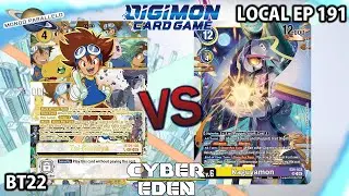 Adventure VS Kaguyamon | DigimonTCG [BT22] Local EP191
