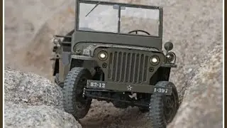 ROCHOBBY Scaler JEEPS All TerrainChassis 2.4G 4WD 4X4 Remote Control RC OffRoad Crawler Gift Toy