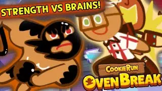 STRENGTH VS BRAINS! - COOKIE DEBATE! (Cookie Run: OvenBreak)