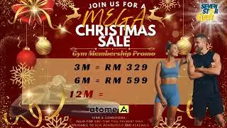 🎅🎁Seven Star Gym Georgetown Christmas Promo🚀🎁
