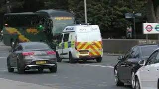 Metropolitan Police Ford van responding in London #police #emergencyresponse #emergency #london #uk