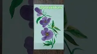 purple flower painting ideas #painting #acrilic #art #acrylicpainting
