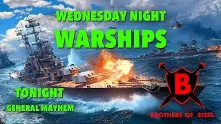 World of Warships NA Server - Brothers of Steel - Gameplay