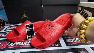 Unboxing: Jordan Franchise Fire Red Slide Shower HQ2163 600