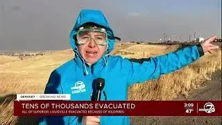 KMGH - Boulder County Wildfires Breaking News Coverage (December 30, 2021)
