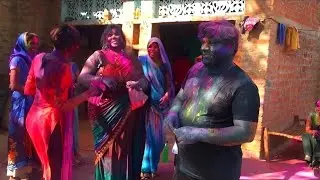 husband aur wife ki Holi😝😝🤪#2024 #holi#mkpoonam  #youtube#वीडियो_अच्छी_लगी_तो_लाइक_और_सब्सक्राइब