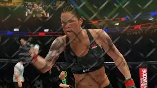 Amanda Nunes vs Megan Anderson UFC 259 Women's Featherweight Title Full Match Highlights (UFC 4)